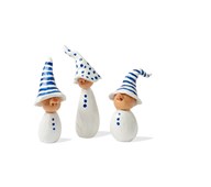 Lernisser, blå/hvid