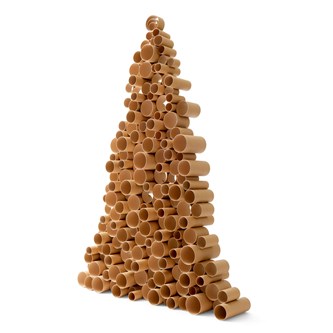 Juletræ af papruller