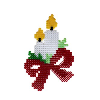 Julelys af rørperler