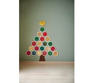 Tallerken-juletræ