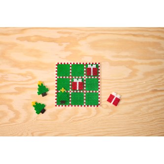 Tre på stribe med rørperler