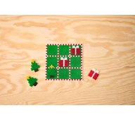 Tre på stribe med rørperler