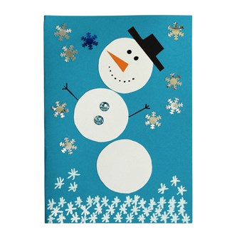 Et vinterligt julekort