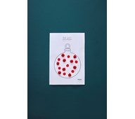 Gratis skabelon: Julekugle