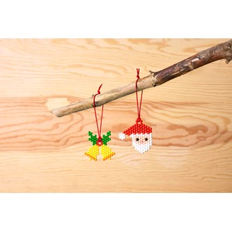 Lav julemotiver med Aquabeads