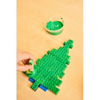 Lav et juletræ af LEGO