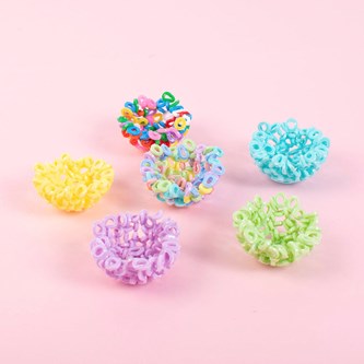 Påskepynt af rørperler