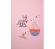 Lav en påskehare og et påskeæg af rørperler