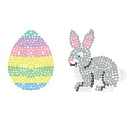 Lav en påskehare og et påskeæg af rørperler