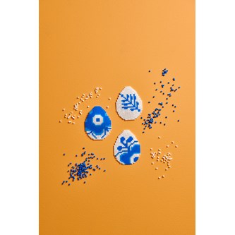 Påskeæg af rørperler