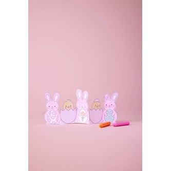 Gratis skabelon til påsketog