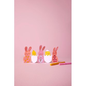 Gratis skabelon til påsketog