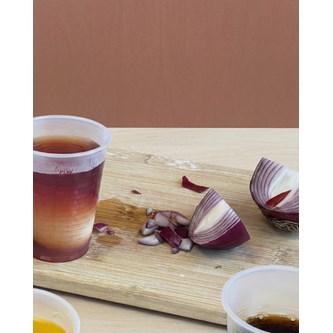 Mal æg med forskellige materialer