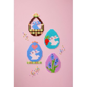 Perleplade med påskemotiv