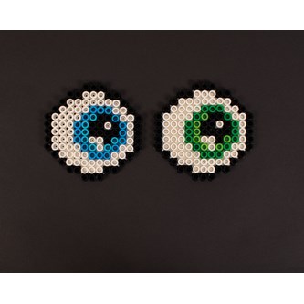 Monsterøjne af XL-perler