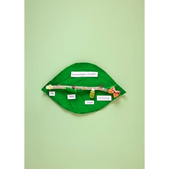 Sommerfuglens livscyklus med pasta