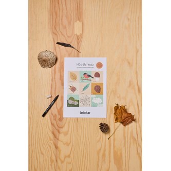 Efterårsbingo – gratis materiale
