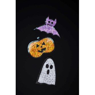 Vinduesdekorationer til halloween