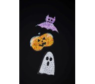 Vinduesdekorationer til halloween