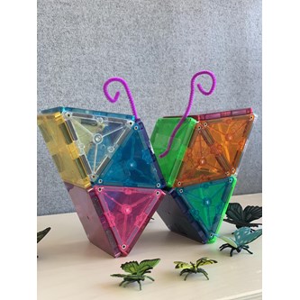 Magna-Tiles sommerfugl