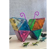 Magna-Tiles sommerfugl