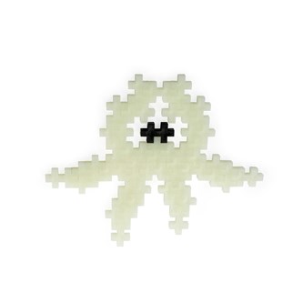 PLUS-PLUS selvlysende alien