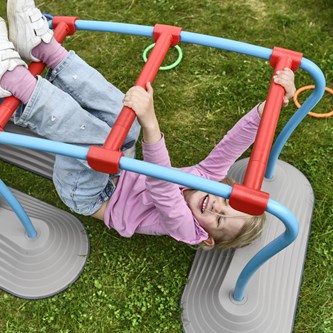 Gonge-bevægelsesbane med parkour